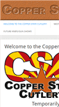 Mobile Screenshot of coppercutlery.com
